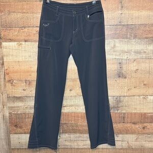KUHL Women’s size 6 Charcoal Gray Pants Outdoorr Hiking Activewear